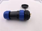 waterproof IP68 M28 Circular 2 cores female and male socket connectors Mounting