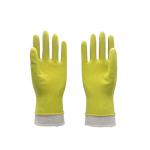 Extra Large Flock Lined Rubber Gloves Multi Purpose High Durability