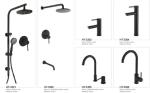 Brass Body Pretty Bathroom Accessories 304 SUS Basin Faucets