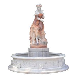 Quality Stone Fountain Carved Marble Water Fountain for Garden Outdoor (YKOF-8) wholesale