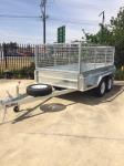 10x6 Fully Hot Dipped Galvanised Tandem Caged Trailer 2000KG