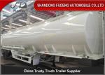 4 compartments fuel tanker semi truck trailer can be customized