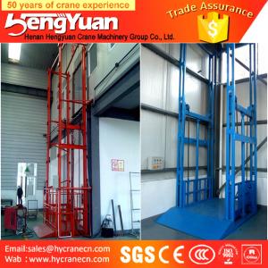 Quality ISO approved guide rail chain hydraulic elevator wholesale