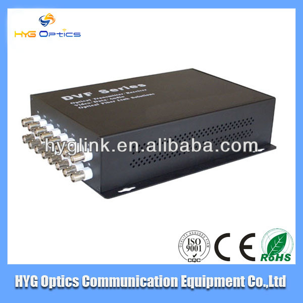 16channel Fiber Optic1 Vp-P Video Transceiver With SECAM Signal