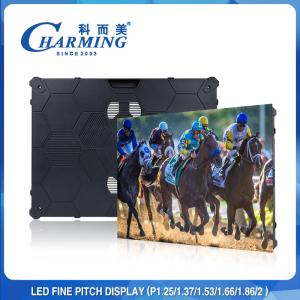 Quality Wall Mount IP42 Meeting Room LED Screen , Pixel Pith 1.86MM LED Wall HD wholesale