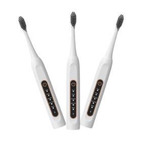 Quality IPX7 Rechargeable Ultrasonic Toothbrush Ultrasonic Tooth Cleaner 0.2kg wholesale