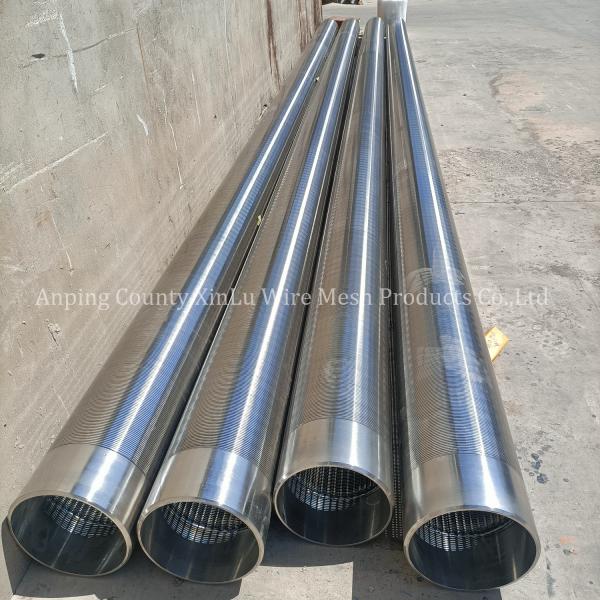 Customizable Stainless Steel Sand Control Johnson Wedge Wire Oil Well Screen