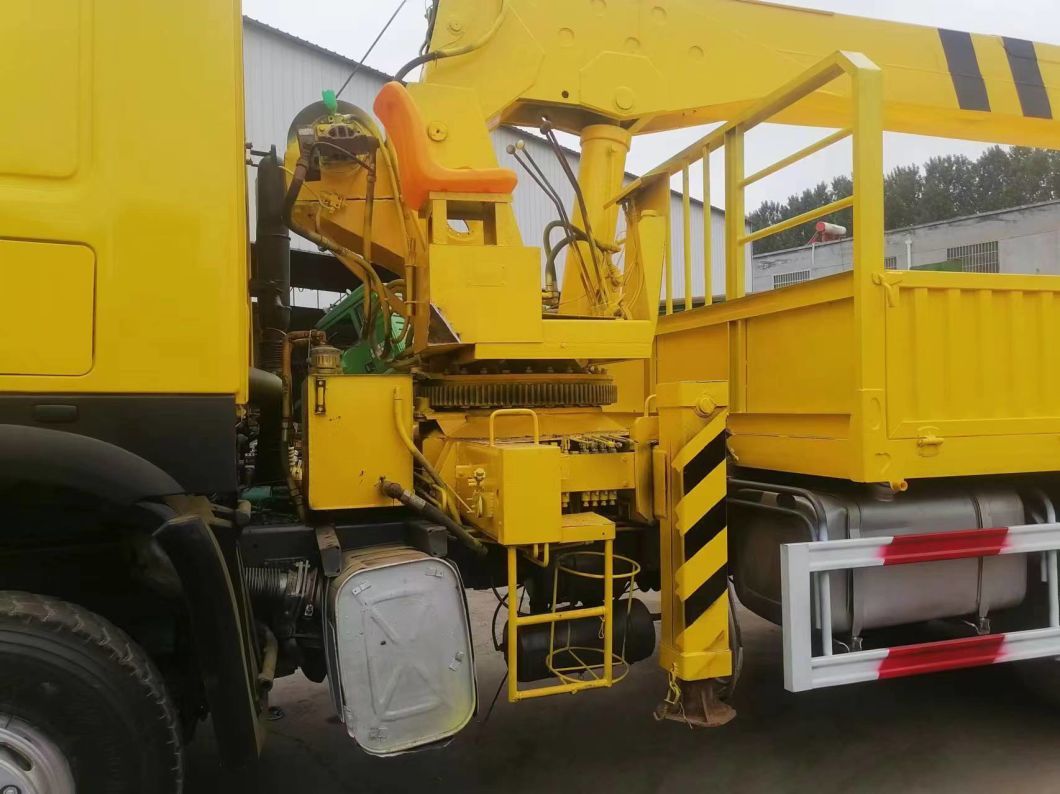 Hot Selling Manipulator 14 Ton Hydraulic Mobile Lorry Crane with Straight Boom