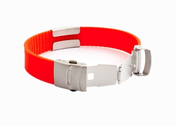 Engraved Silicone Wristbands With Both Teeth Buckle