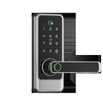 Glomarket Tuya Wifi Keyless Deadbolt Lock Serraduras Electric Handle Front Door