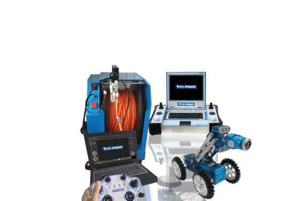 High Resolution CCTV Pipe Inspection Equipment For Municipal , Traffic ,