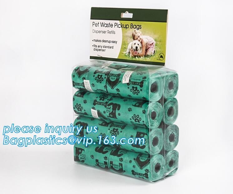 degradable pet waste poop bags dog cat clean up refill garbage bag, Capsule Shape Dog Pet Puppy Waste Bag Dispenser with
