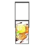 49 Inch Dual Double Sided Screen Display Tv High Brightness