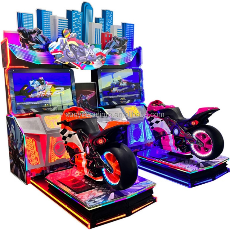5DX Super Bike Motorcycle Racing Arcade Machine Cabinet 2 Player