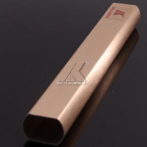 Quality Gold Brush Oval Square Aluminum Customized Length High Precision Corrosion wholesale