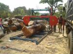 MJ1000 band saw horizontal wood cutting sawmill aserradero portatil, portable
