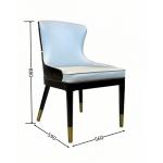 Initial Payment Ash Wood Dining Room Chair Without Armrest for OEM Hotel