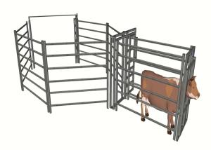 Quality Feedlot Portable Cattle Yard Panels High Strength Easily Assembled wholesale