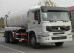 Large Capacity Heavy Duty Vacuum Sewage Truck 6X4 Euro2 290HP , ISO