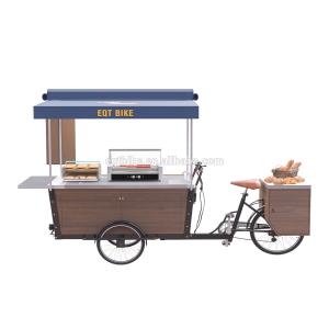 Quality SS304 48V Spray Paint Box Structure Bike Food Cart wholesale