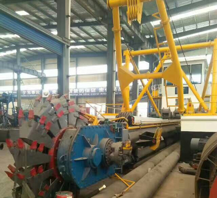 The Daily Output of This 8 Inch Model Dredging Vessel is 1000 Cubic Meters