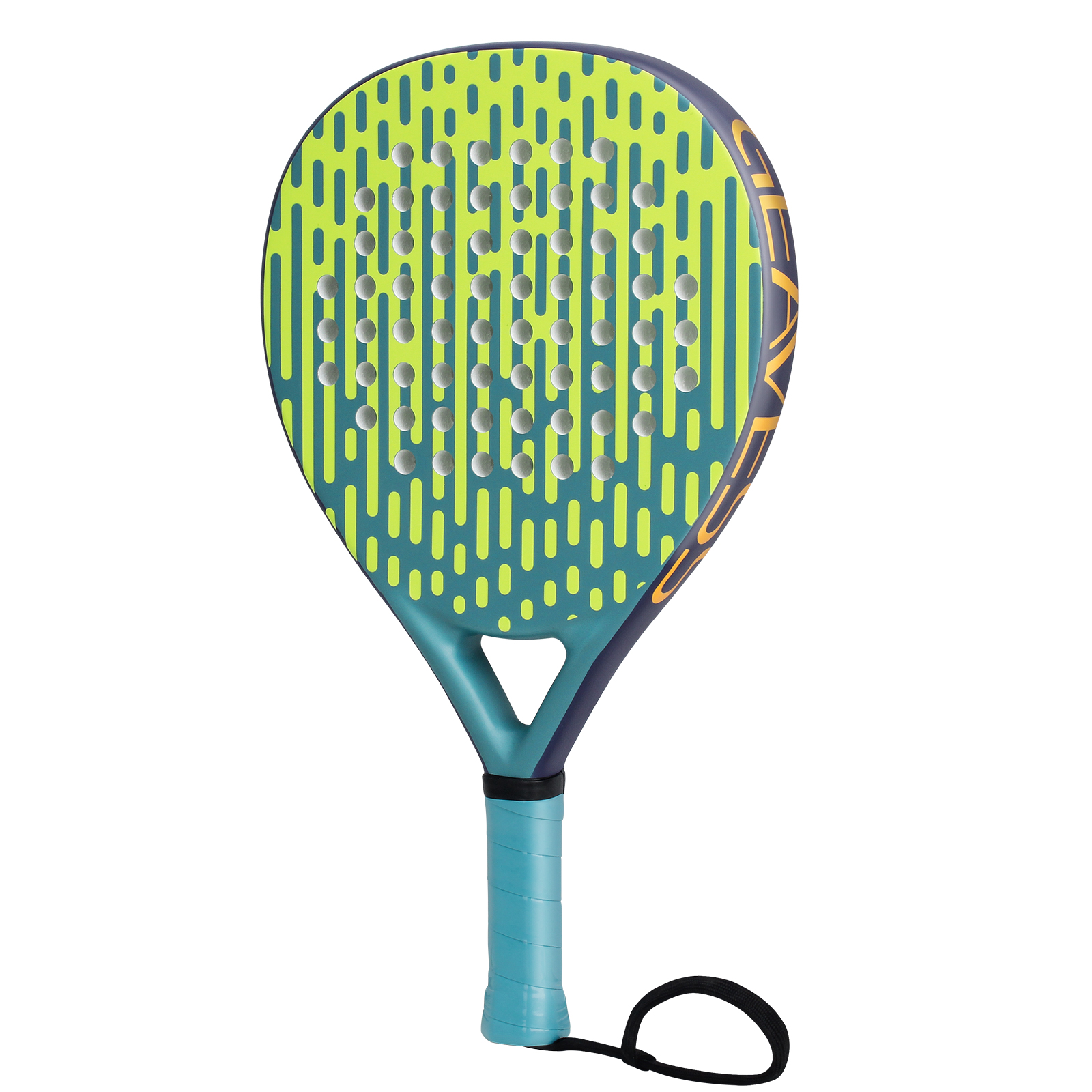 12.1oz Carbon Fiber Padel Tennis Rackets with EVA Memory Flex Foam Core and Foam Grip