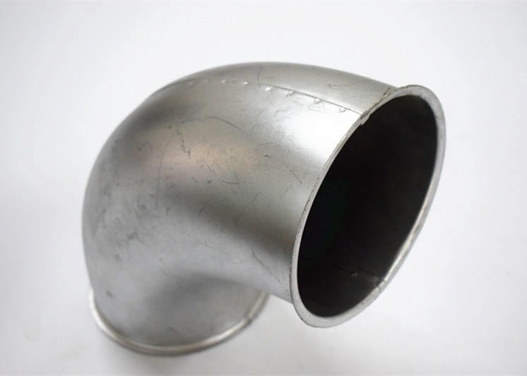 30 Degree 160mm Dust Extraction Ducting Fittings Galvanised For Dust System