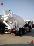 11m3 Howo Concrete Mixer Truck 10 Wheels 12 Cubic Meters