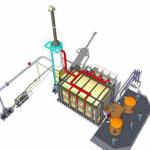 10tpd Recuperative Furnace High Temperature Flint Glass Energy Saving