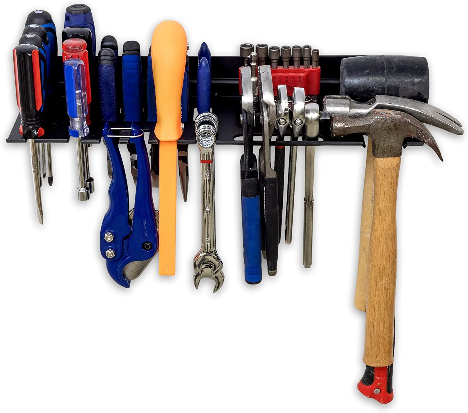 Wall Mount Drill Holder Holds 4 Drills, Electric Drill Tool Rack, Heavy Duty Utility Racks