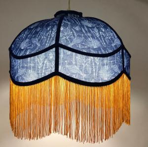 Quality Vintage Fringed Pendant Victoria Lamp Shade Thickness 0.5mm wholesale