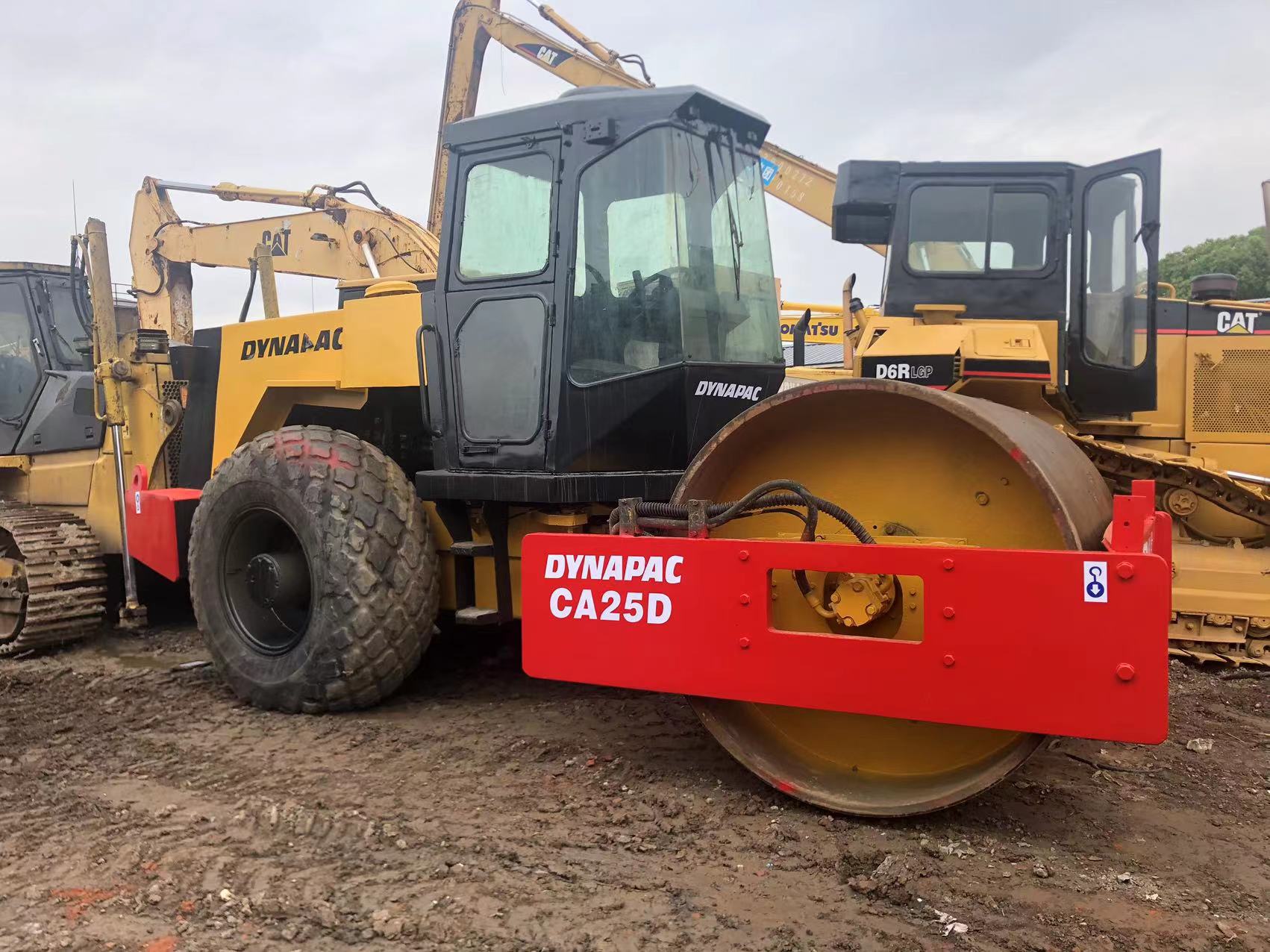 Second Hand Dynapac CA25D CA30D Road Roller Compactor Machine with Excellent Performance