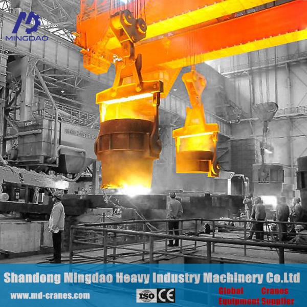 Best Quality MD Brand QDY Model 32ton 50 ton Double girder Metallurgy Bridge