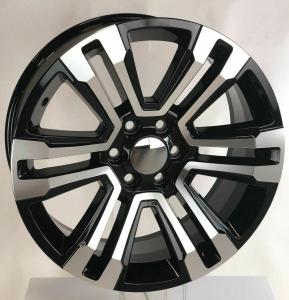 Quality 5822 24 GMC Replica Rims Black Wheels Fit Tahoe Silverado Sierra Yukon Escalade wholesale