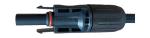1500 VDC IP65/IP68 PPO/PA Photovoltaic Connector With V-0 Flame Rating
