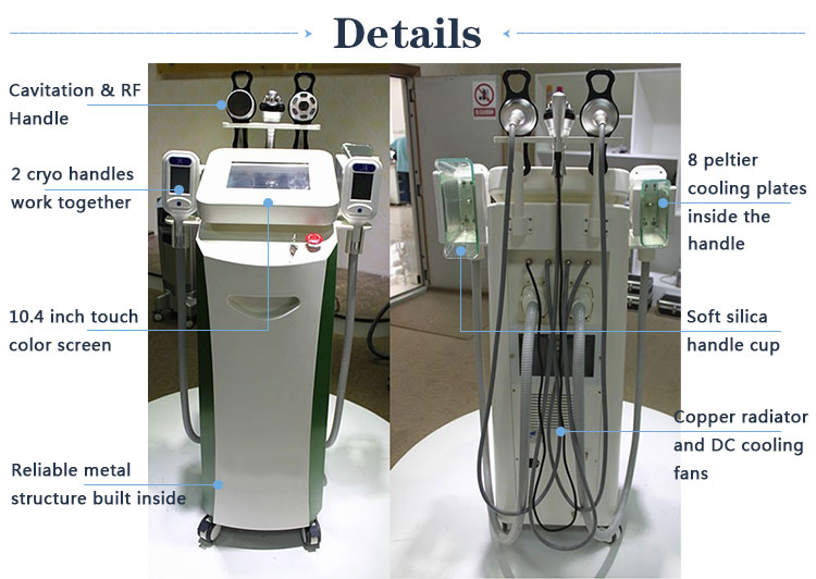 Qulaity based salon use multi model cryolipolysis apparatus body shaping machine