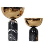 Quality Marble Stand Gold Plated 200X280mm Deco Flower Bowls wholesale