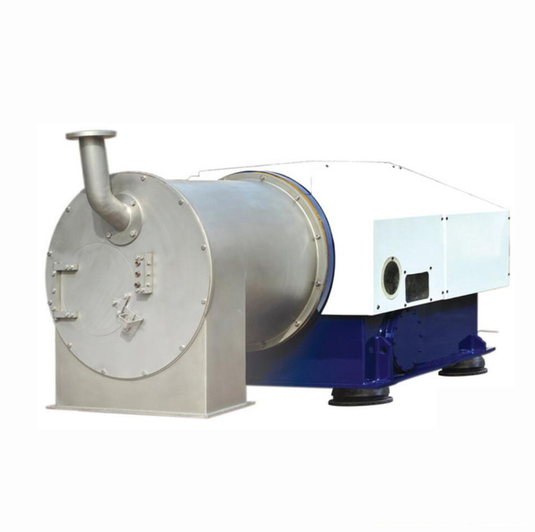 SS316l automatic continuous HR1200 two stage filtration centrifugal pusher centrifuge for salt