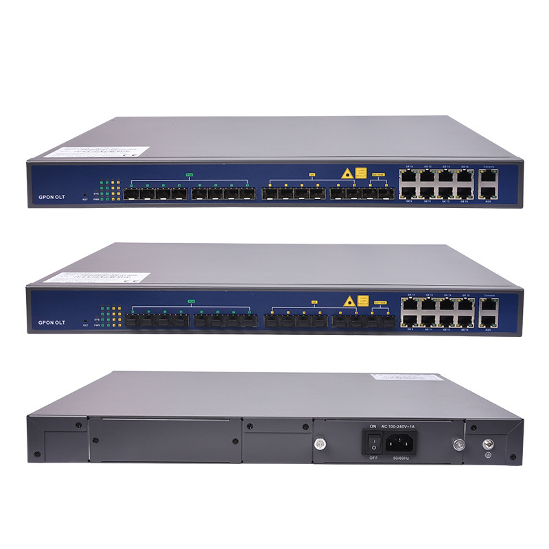 C++ SFP Mini 8 PON Ports EPON GPON Optical Line Terminal