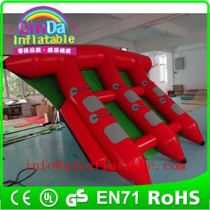 Quality QinDa Inflatable Water sports inflatable water sport games inflatable flying fish wholesale
