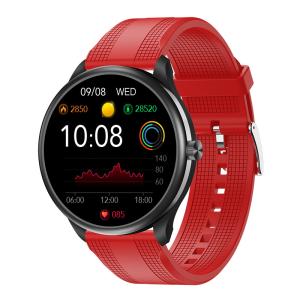 Quality 1.28 Inch Round Touch Screen ECG Smart Watch Wifi Music Control wholesale
