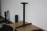 Item 2902 Metal Dining Table legs Flat Self Stabilizing Cast Iron Table X Base