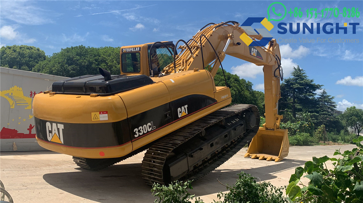 Used CAT 330CL Construction Machinery Hydraulic Crawler Excavator In Stock With Low Working Hours