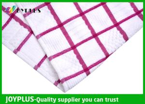 Quality Microfiber Tea Towel Kitchen Dish Drying Cloth Colored stripe wholesale