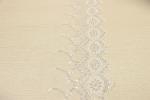 Embroidered Bridal Trim By The Yard For Dresses Nonstretched