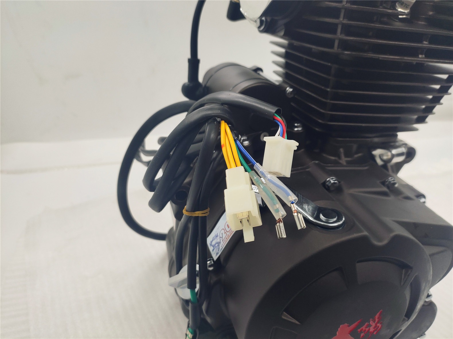 Steel Air Cooling CG200 DAYANG Motorcycle Tricycle Engine Assembly 198ml Electric/kick Method Origin