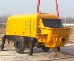 Mortar Transfers Small Concrete Pump , Small Cement Pump For Construction