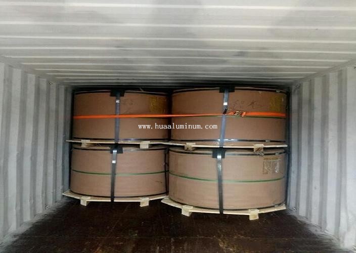 OEM Green 3105 Coated Aluminium Coil 1500mm Width For Decoration