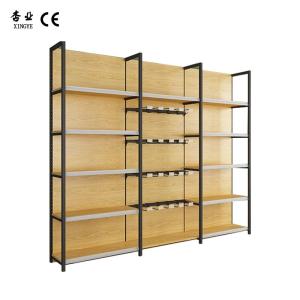 Quality Customized Supermarket Display Rack Metal Heavy Duty Supermarket Shelves wholesale
