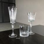 Dining Wedding Table Charger Plates Clear Cut Republic Crystal Wine Glass